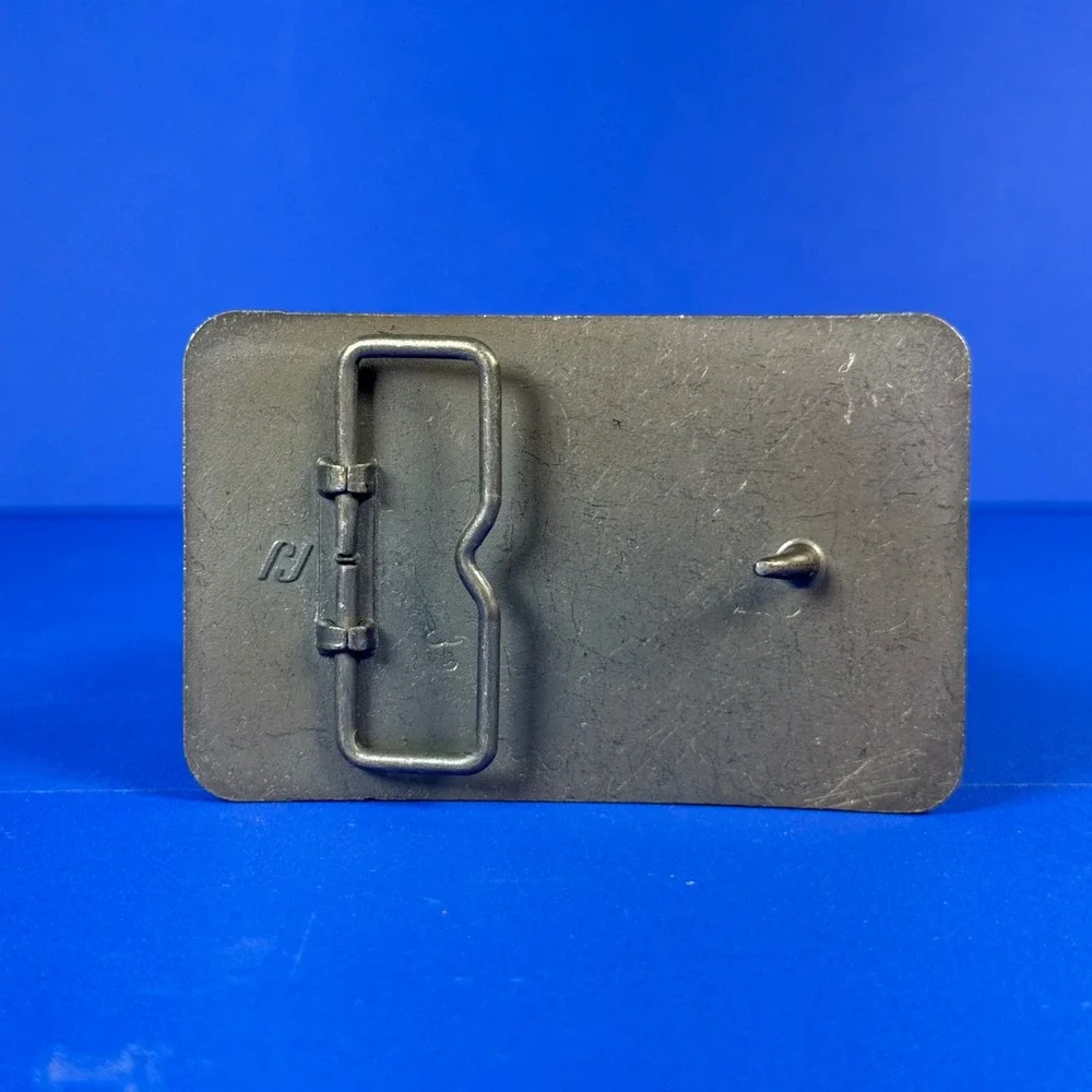 Vintage Red Man Land Belt Buckle Chewing Tobacco Advertising‎ Collectible